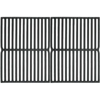 GFTIME Grillrost 38 X 28,6 cm Gusseisen silber