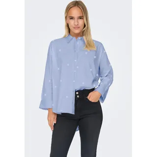 Only Hemdbluse ONLNEW LINA GRACE Blau L