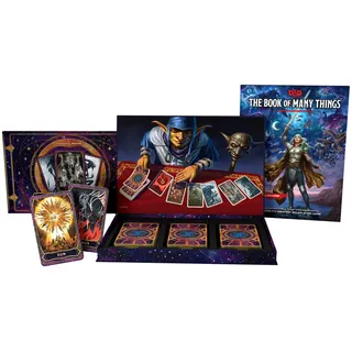 Dungeons & Dragons “The Deck of Many Things” – enthält The Book of Many Things (D&D-Erweiterungsbuch, englisch) und „Deck of Many Things“ mit 66 Karten inklusive Leitfaden