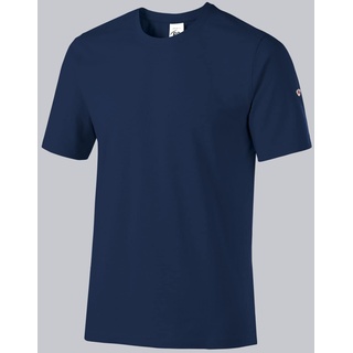 BP 1714-234-110-L Unisex-T-Shirts, 1/2 Ärmel, Rundhals, Länge 70 cm, 170,00 g/m2 Baumwolle mit Stretch, Nachtblau, L