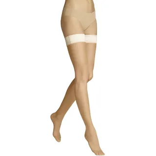 ITEM m6 HALTERLOSE STRÜMPFE FÜR DAMEN 15 DEN – Elegante Kompressionsstrümpfe Damen für den Oberschenkel – Bequeme Kompressionsstrümpfe Oberschenkel