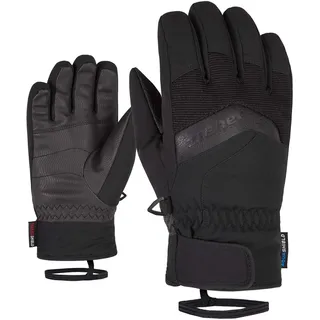 Ziener LABINO AS(R) glove junior Ski-handschuhe/Wintersport | Wasserdicht, Atmungsaktiv, black, 4,5