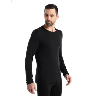 200 Oasis Merino Base Layer Schwarz