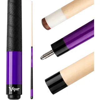 Viper 50-0702-18 Revolution Sure Grip Pro Billardqueue, 147,3 cm, 2-teilig, Purple, 510 g, Violett Metallic, 18-Ounce