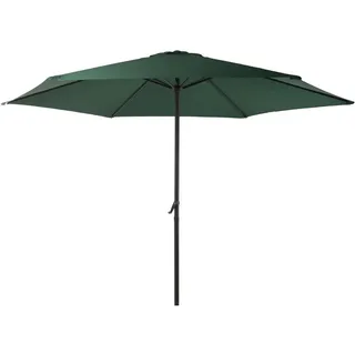 Gardenson Sonnenschirm , Grau, Grün , Textil , 250 cm , höhenverstellbar, regenabweisend, UV-beständig, wetterbeständig, geeignet für Balkon , Sonnenschutz, Sonnenschirme