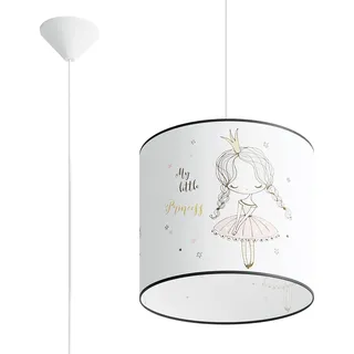 Sollux Lighting Princess 1-flg. 30 cm oval mehrfarbig
