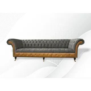 xxl Sofas Chesterfield Polster Design Luxus Sofa 4 Sitzer Leder Couchen Couch