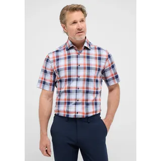 Eterna Kurzarmhemd »MODERN FIT« NON IRON (bügelfrei), orange