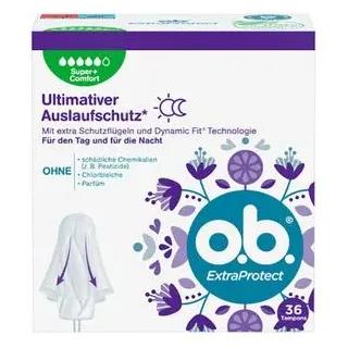 o.b. Extra Protect Super+ Comfort Tampons 36 St.