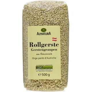 Alnatura Bio Rollgerste, Gerstengraupen, 500g