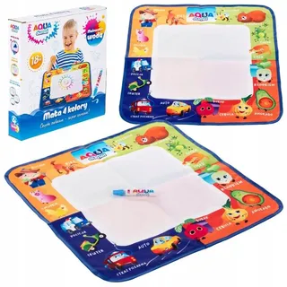 Dumel Aqua Medium Wasser Zeichnungsmatte 52 X 52 Cm Wasser Marker Set 18M - Bunt