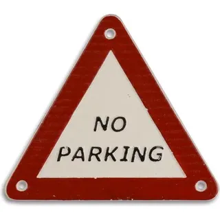 Wandschild Wandplakette Gusseisen No Parking