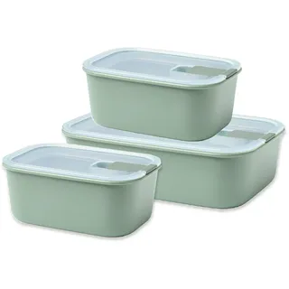 Mepal Frischhaltedose eckig grün 1,5 + 2 x 0,7 l