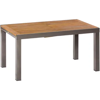 Merxx Santorin Ausziehtisch 200 x 90 x 74 cm Graphit/Natur