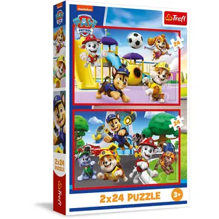 Trefl Paw Patrol, Puzzles 2x24 Teile,
