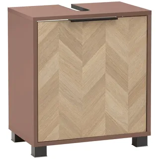 Schildmeyer Waschbeckenunterschrank Piazza 50,3 x 56 x 33 cm Braun