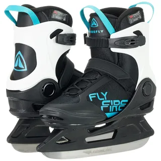 Firefly Damen Phoenix III Eishockeyschuhe, Black/White/Blue, 42