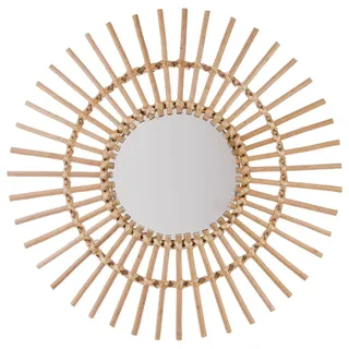ATMOSPHERA CREATEUR D'INTERIEUR Spiegel Soleil 58 x 3 cm Helles Holz