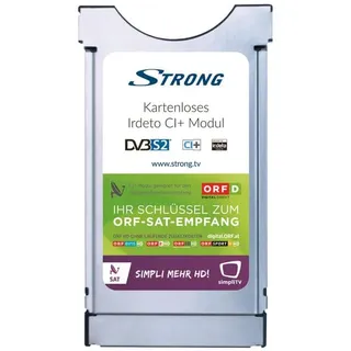 simpliTV Strong SimpliTV SAT Modul Cardless CI+ Modul mit integrierter Micro-Sat-Karte - keine ORF-Karte notwendig