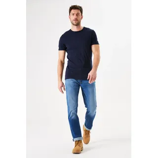 Garcia Straight-Jeans »Rocko«, im Five-Pocket Style, blau
