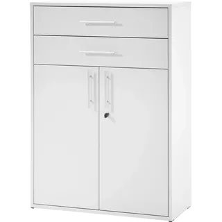 bega office Pronto Aktenschrank 80 x 35 x 111 cm grau