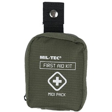 Mil-Tec Unisex – Erwachsene Erste-Hilfe-Paket-16025900 Erste-Hilfe-Paket, Oliv, Einheitsgröße