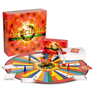 Drumond Park Articulate, das Beschreibungsspiel für Schnelldenker ab 12 Jahren, Lern- und Spielspaß für die ganze Familie. Wer kann 6 Kategorien am schnellsten und besten beschreiben?