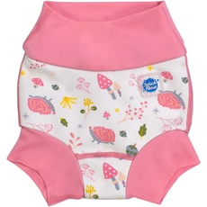 Splash About Baby-Mädchen Happy Schwimmwindel and Toddler Swim Nappy, Forest Walk, 12-24 Monate