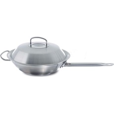 Fissler Wok Profi Collection pan 30cm, Pfanne + Kochtopf, Silber