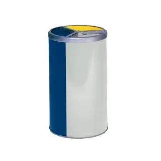 VAR Wertstoffstation 90 l Gelb, Blau, Lichtgrau