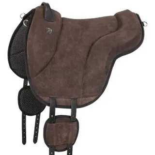 Equinate Reitpad California aus Wildleder Braun