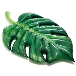 Intex Luftmatratze Palm Leaf 213x142cm Pool Matte Aufblasbar Tropisch Grün