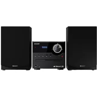 Sharp XL-B517D schwarz/schwarz (XL-B517D(BK))