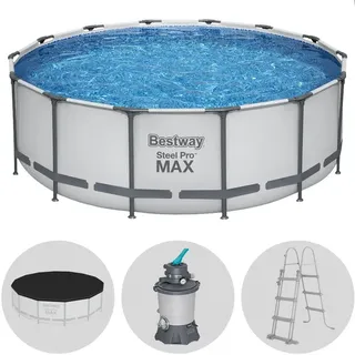 Bestway Steel Pro Max 5612XDE - Ø427x122 cm - Runder Pool