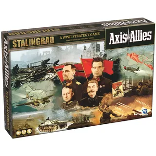 Renegade Game Studios Axis & Allies: Stalingrad – WWII Strategy Board Game, 2-Player Tactical Warfare, 150+ Miniatures, Two Historic Scenarios, Ages 14+