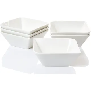 Müslischüssel RETSCH ARZBERG "Fantastic", beige (naturweiß), B:14cm T:14cm, Fine China-Porzellan, Schüsseln, Müslischüssel, 6-teilig