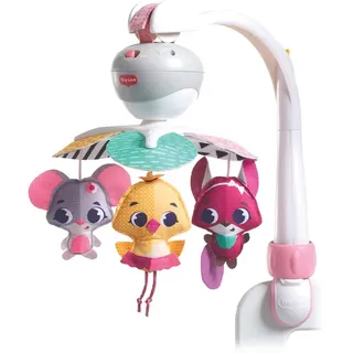 Tiny Love Take Along Mobile, 3-in-1 Musik Mobile Baby Elektrisch, 0+ Monate, Mobile Babybett, Mobile mit Musik, 3 Verbindungsstücken, 5 Melodien, 30 Minuten Kontinuierliche Musik, Tiny Princess Tales