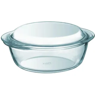 Pyrex Auflaufform 1,6 l rund 20 cm Transparent