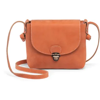 LaRechor Kleine Umhängetasche Damen mit Sicher Schloss, Vegan Leder Handtasche Mini Mädchen Teenager Frauen Tasche zum Umhängen