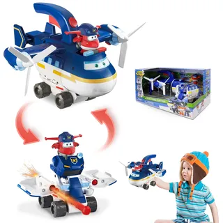 Alpha Group Super Wings 2-in-1 Police Patroller,