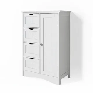 Vicco Badschrank 55 x 81 x 30 cm Weiß