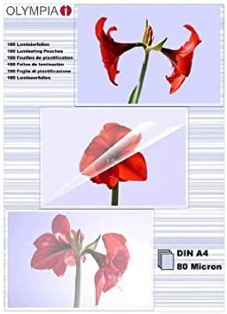 Bild von Laminierfolien DIN A 4 80 micron (9166)