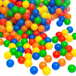 LittleTom Bällebad-Bälle 1000 Stück, bunt, 5,5 cm
