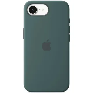 iPhone 16e Silikon Case Seegrün