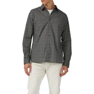 s.Oliver Slim Fit: Baumwollhemd mit All-over-Print