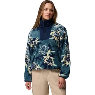 Columbia Sequoia GroveTM Printed Fleece Mit Halbem Reißverschluss - Everblue Blossoming - M