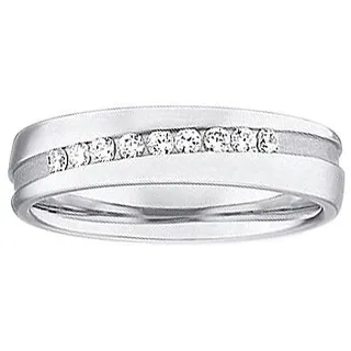 Firetti Trauring "Schmuck Geschenk Hochzeit Ehering Trauring "LIEBE"" wahlweise mit oder ohne Zirkonia (synth.), silberfarben