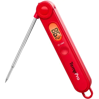 ThermoPro TP03B digitales Grillthermometer Fleischthermometer Küchenthermometer Einstichthermometer mit langer Sonde Bratenthermometer für Kochen, Grillen, Babynahrung, Backen