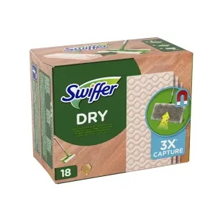 Swiffer DRY REFILLS Bodentücher, 18 St.