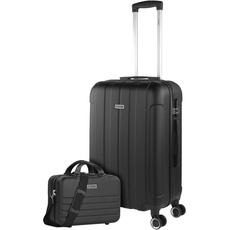 ITACA - Gepäck-Sets, Reisekoffer, Reisekoffer Set, Kofferset, Hartschalenkoffer, Trolley-Set, Luggage - Große Auswahl an Koffer & Trolleys für Jede Reise! 771160B, Schwarz